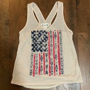 American Flag Tank Top